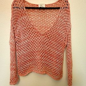 Off Shoulder Crop Knit Crochet Top Blouse